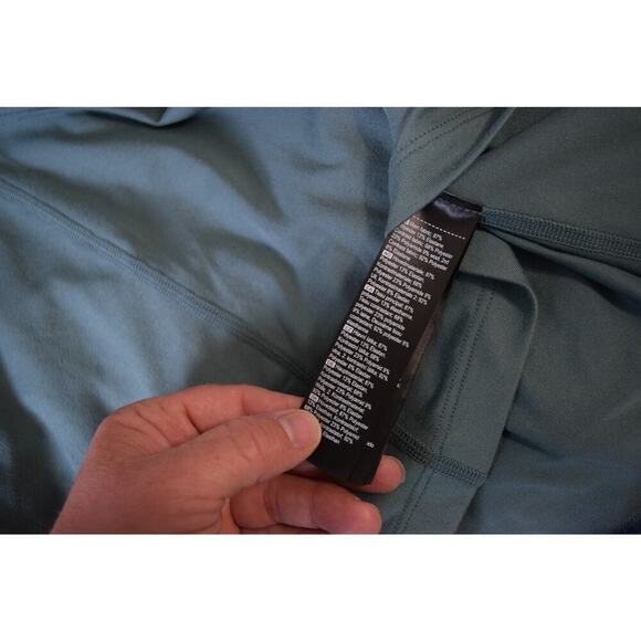 Kari Traa Pullover Womens Medium Blue Gray Long Sleeve Half Zip Athletic Top - Picture 5 of 6